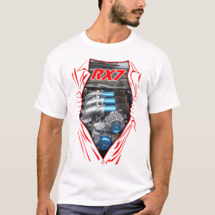 Great Mazda RX7 Rotary Engine Power Drag Racing Ca T-Shirt