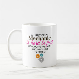 Great Mechanic Personalised Name Gift Coffee Mug