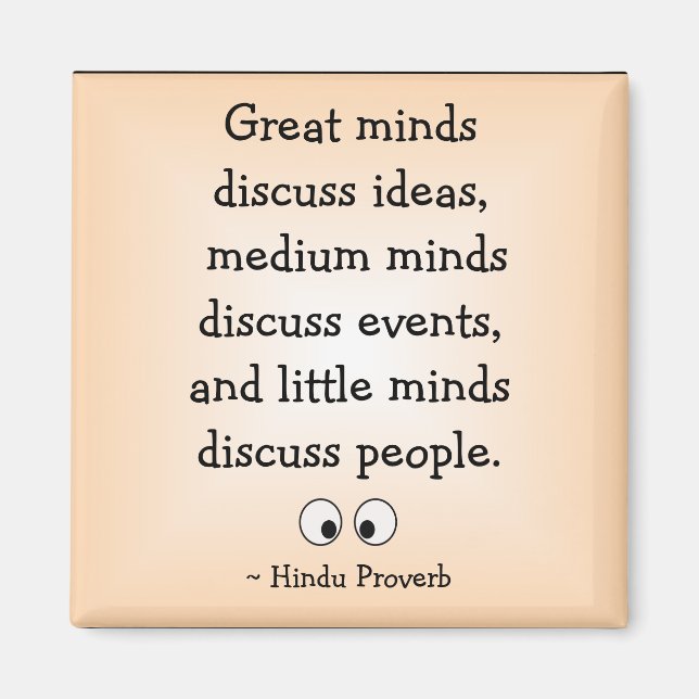 Great Minds Magnet (Front)