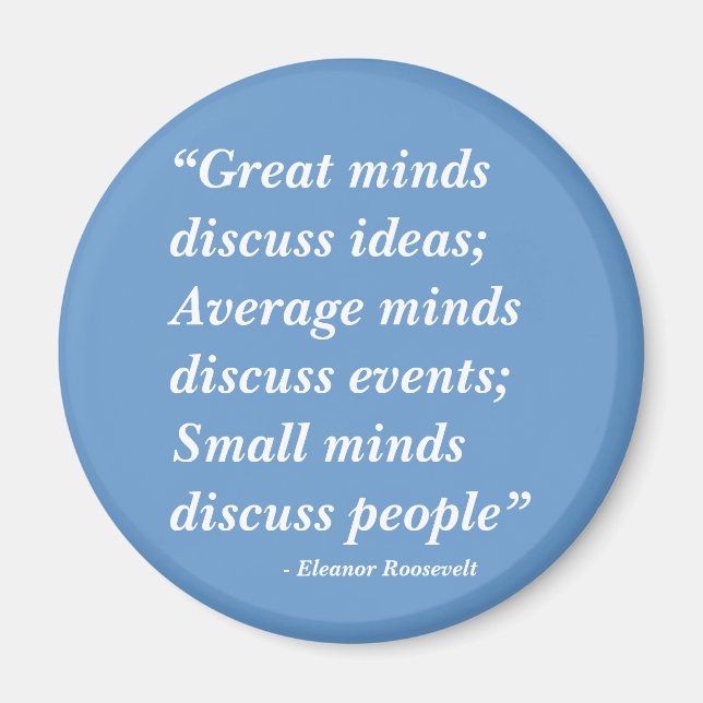 Great Minds Magnet (Front)