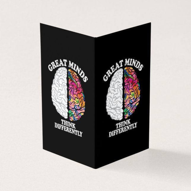 Great Minds Think Differently Funny (Outside)