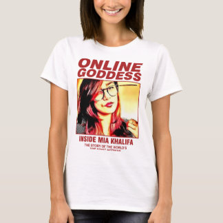 Great Model Mia Khalifa Awesome For Movie Fan T-Shirt