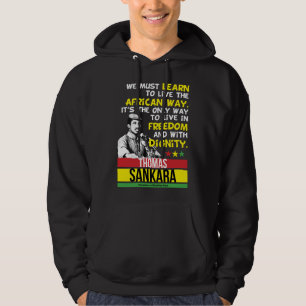 Great Model Thomas Africanist Sankara Gifts Movie Hoodie