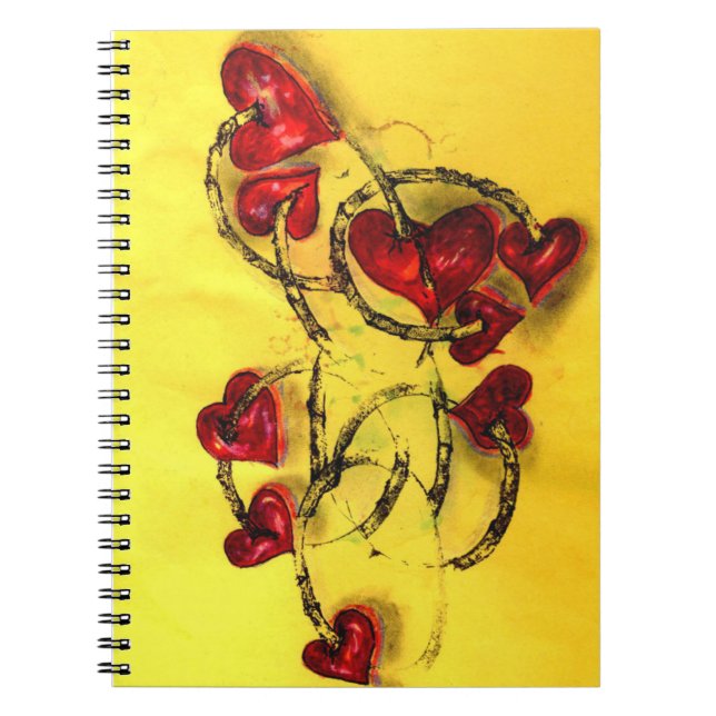 Great modern art work for notebook (Front)