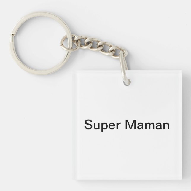 Great Mom Key Ring (Front)