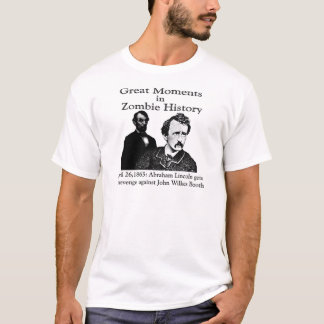 Great Moments in Zombie History T-Shirt