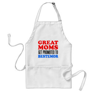 Great Moms Get Promoted To Bestemor Apron