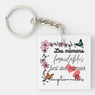 great moms make moms key ring
