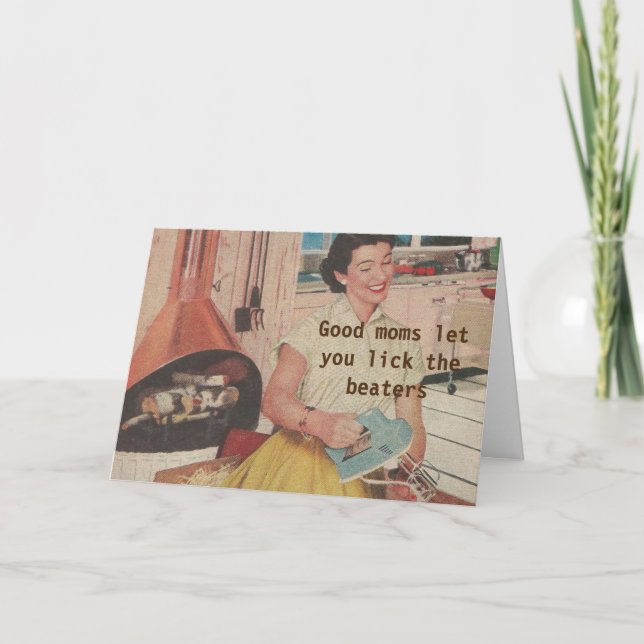 Great Moms on Mother's Day Card (Front)