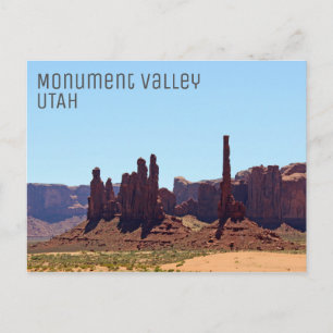 Great Monument Valley Postcard! Postcard