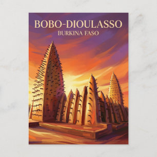 Great Mosque of Bobo-Dioulasso Burkina Faso Postcard