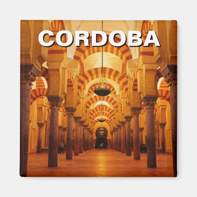 Great Mosque of Cordoba Spain Magnet (Front)