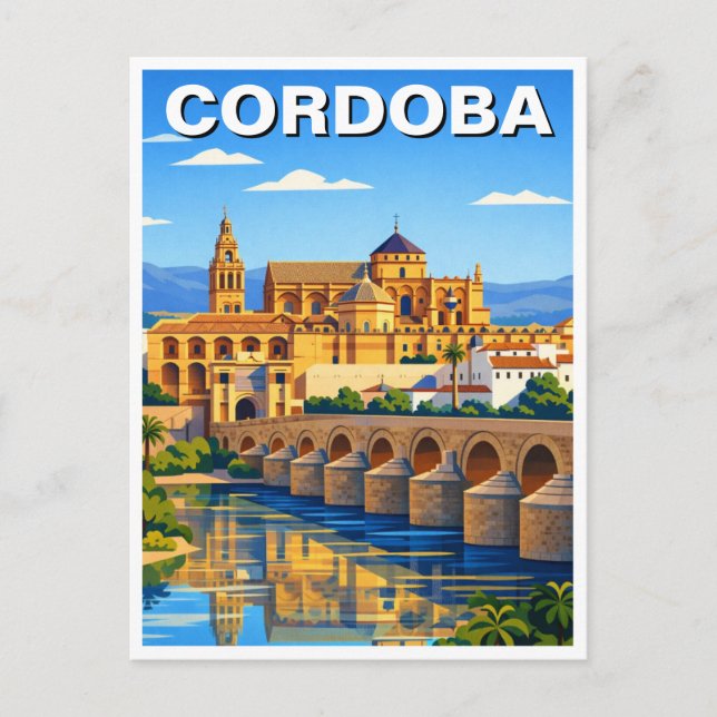 Great Mosque of Cordoba Spain Postcard (Front)