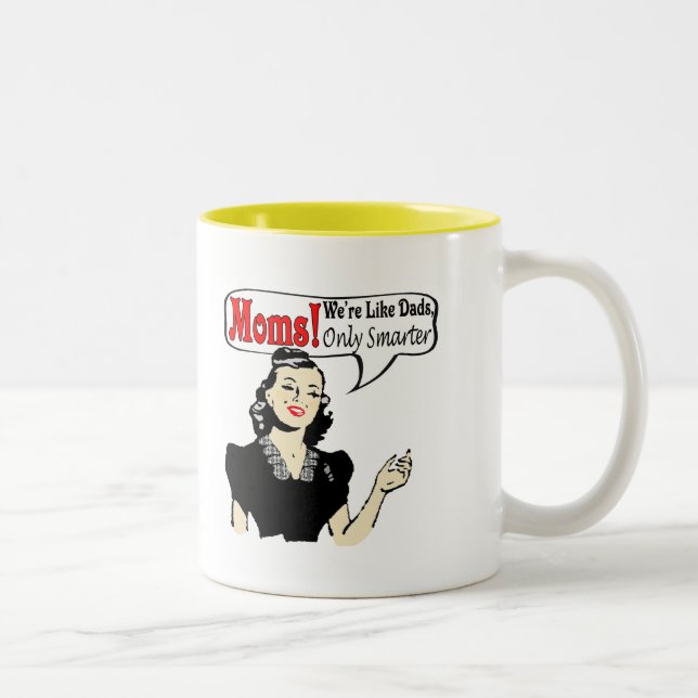 Great Mothers Day Gifts Two-Tone Coffee Mug (Right)