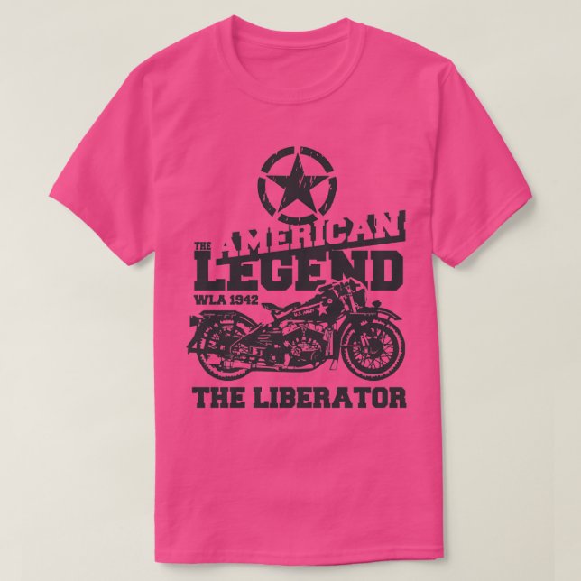 Great Motorcycles  WLA 1942 The Liberator T-Shirt (Design Front)