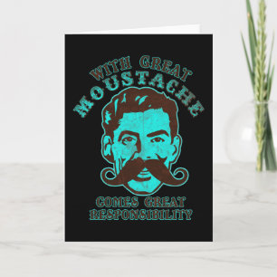 Great Moustache Card