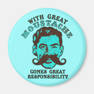 Great Moustache Magnet