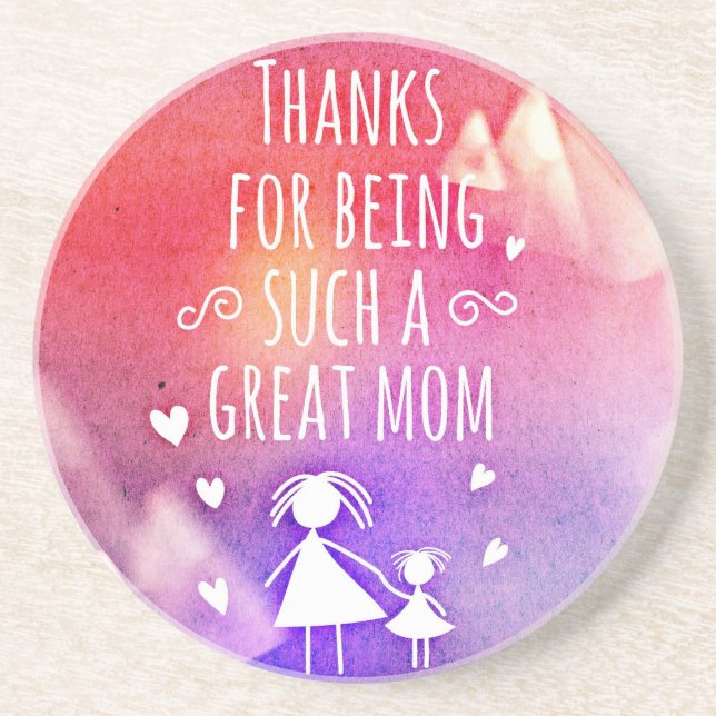 great mum coaster (Front)
