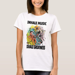 Great Music Women White T-Shirt