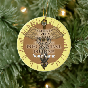 Great Neonatal  Nurse  Ceramic Tree Decoration