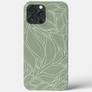 Great Nestling Leaves iPhone case