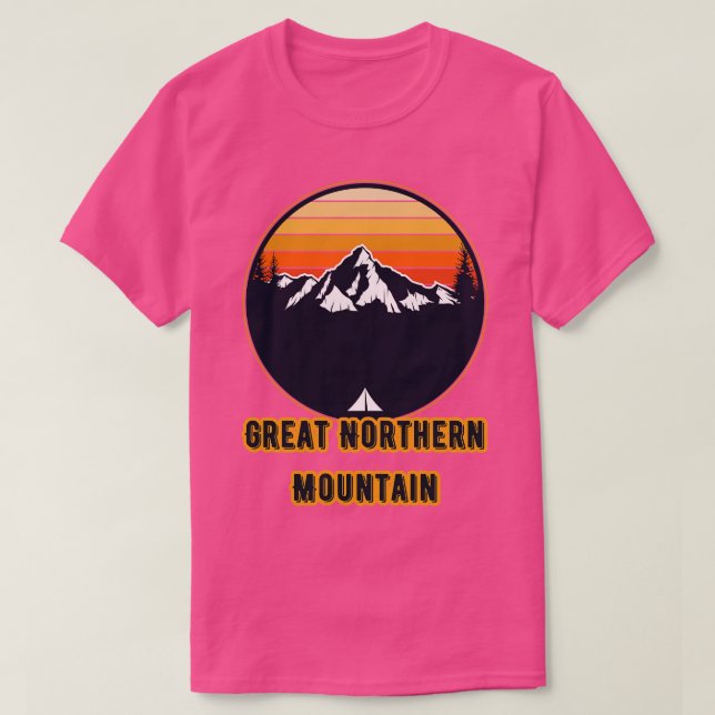 Great Northern Mountain T-Shirt (Design Front)