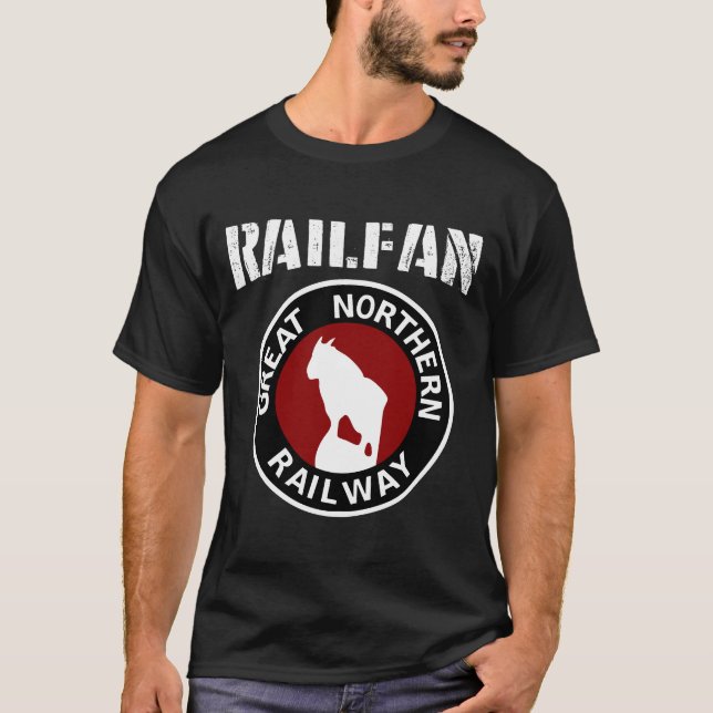 Great northern railfan T-Shirt (Front)