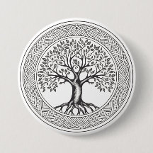 Great Oak Tree of Life Celtic Sketch