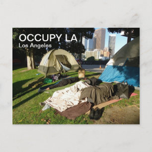 Great Occupy LA Postcard! Postcard