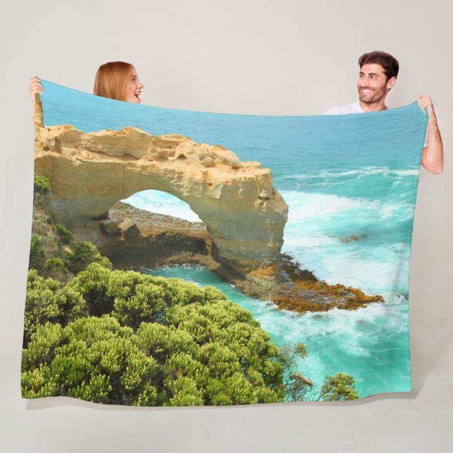 GREAT OCEAN ARCH  FLEECE BLANKET (In Situ)