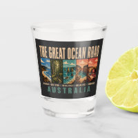 Great Ocean Road Australia Landmarks Illustration