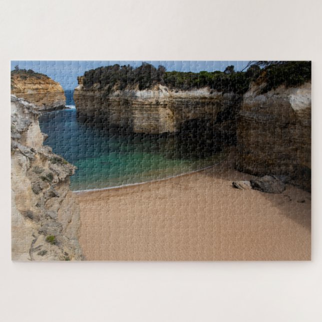 Great Ocean Road Loch Ard Gorge Beach, 1014 pieces Jigsaw Puzzle (Horizontal)