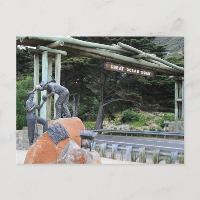 Great Ocean Road Memorial Postcard (Front)