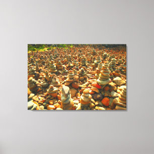 GREAT OCEAN STONES 24x36 Canvas Print