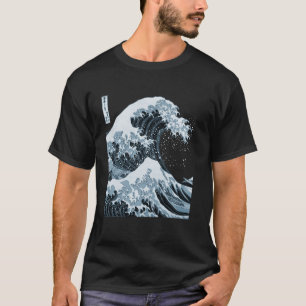 Great Ocean Wave Famous Art T-Shirt