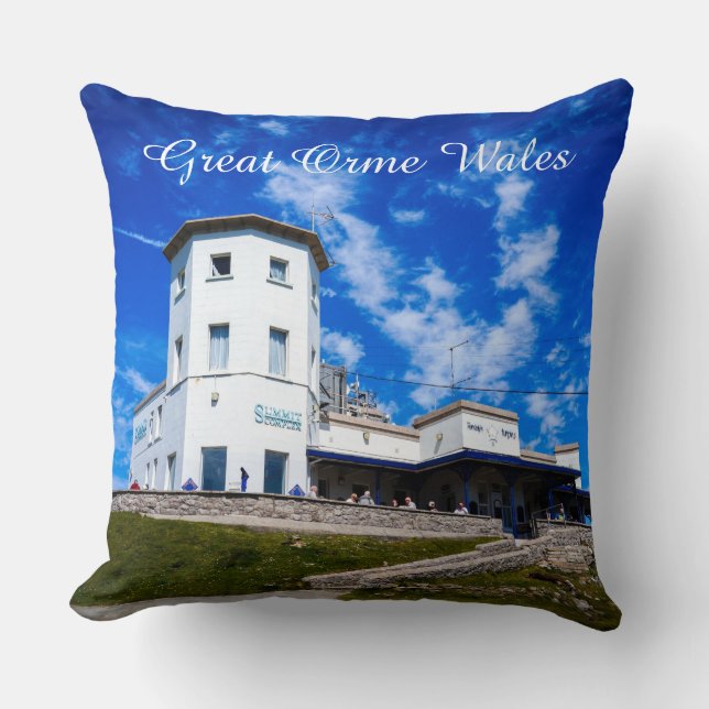Great Orme Wales. Cushion (Front)