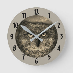 Great Owl clock