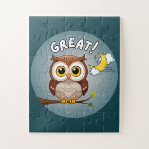 Great!, Owl  Jigsaw Puzzle