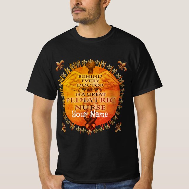 Great Paediatrics Nurse T-Shirt (Front)
