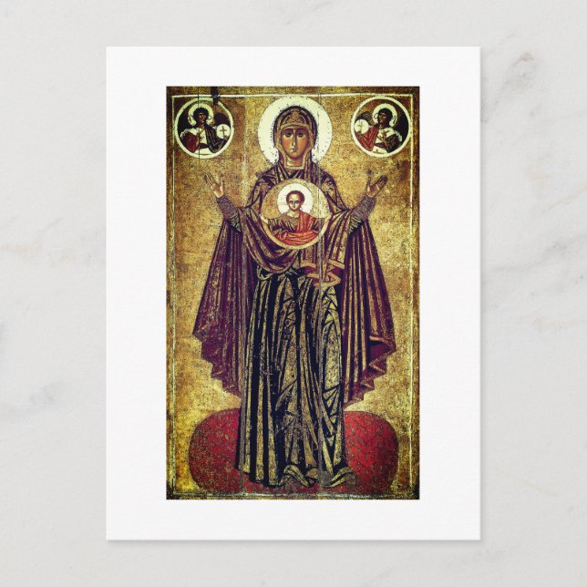 Great Panagia from Yaroslavl Postcard (Front)