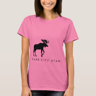 Great PARK CITY Moose Shirt - Custom Shirt Colours