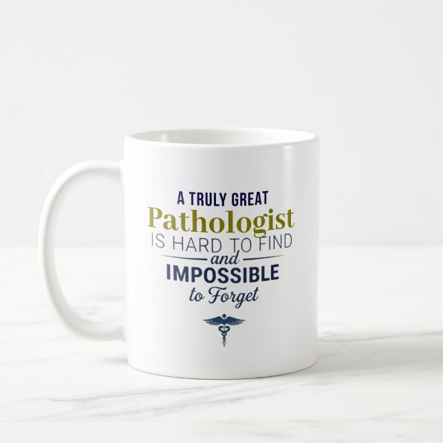 Great Pathologis Personalized Name Gift Coffee Mug (Left)