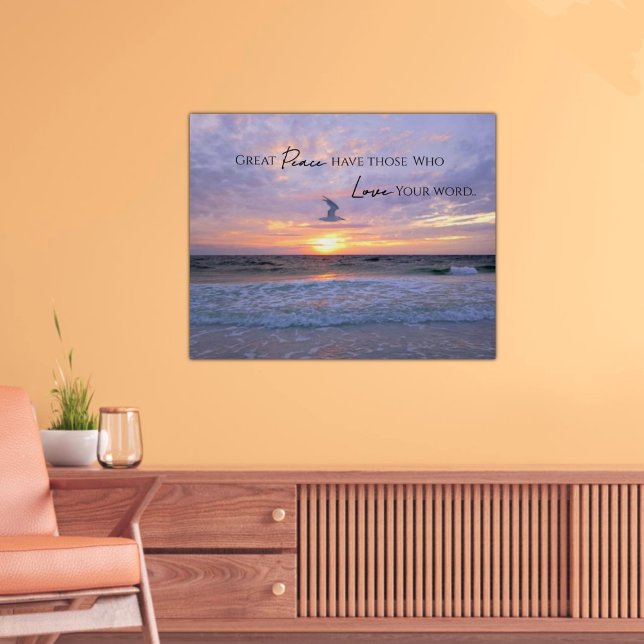 Great Peace Pastel Pastel sunset Poster (Creator Uploaded)