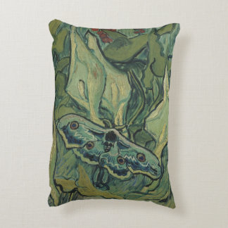 Great Peacock Moth by Vincent van Gogh Decorative Cushion