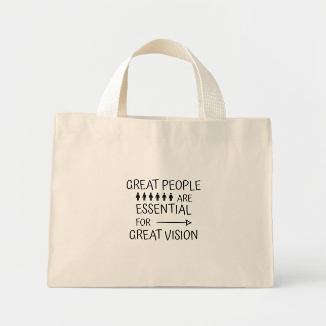 Great  people Accessories > Tote Bags (Front)