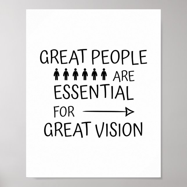Great people Office & School > Promotional Product Poster (Front)