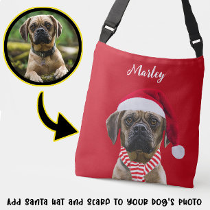 Great Photo Christmas Gift for Pet Lovers Dog Mum  Crossbody Bag
