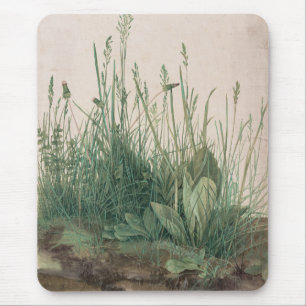 Great Piece of Turf (by Albrecht Dürer) Mouse Mat