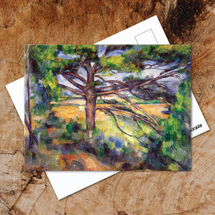 Great Pine Near Aix Cezanne Postcard