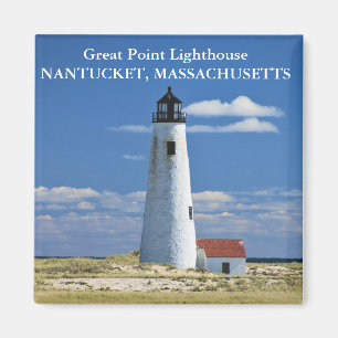 Great Point Lighthouse, Nantucket MA Magnet